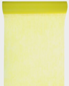 Vlies-Tischläufer BUDGET, gelb, 60 cm breit, 10 m Rolle - tischlaeufer, budget, dekovlies