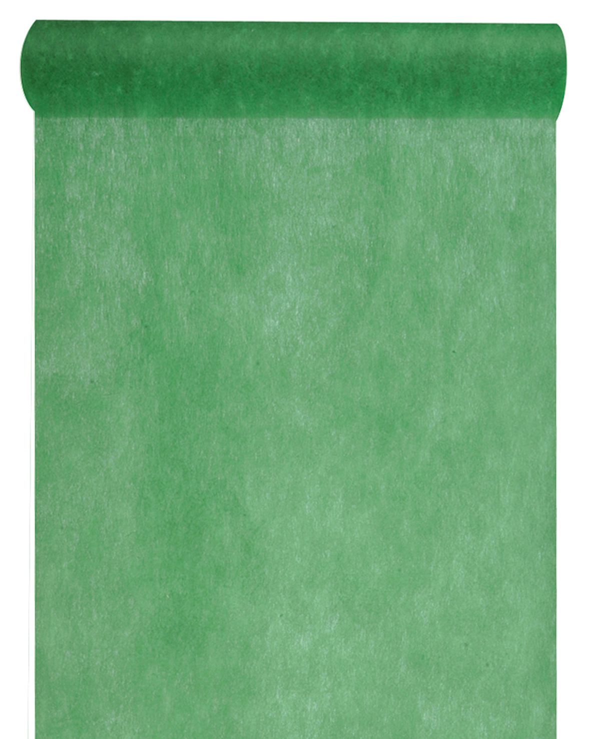 Vlies-Tischläufer BUDGET, dunkelgrün, 60 cm breit, 10 m Rolle - tischlaeufer, budget, dekovlies
