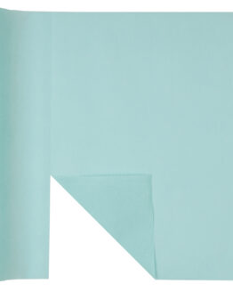 Airlaid-Tischläufer, 40 cm breit, 4,8 m lang, hellblau - tischlaeufer, airlaid
