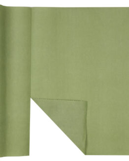 Airlaid-Tischläufer, 40 cm breit, 4,8 m lang, oliv - airlaid, tischlaeufer