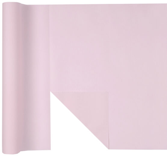 Airlaid-Tischläufer, 40 cm breit, 4,8 m lang, rosa - airlaid, tischlaeufer