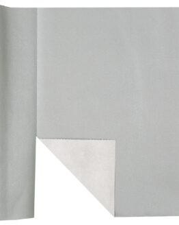 Airlaid-Tischläufer, 40 cm breit, 4,8 m lang, silber - tischlaeufer, airlaid