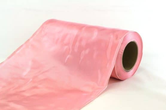 Tischband Changé, pink, 20 cm breit, 20 m Rolle - tischband