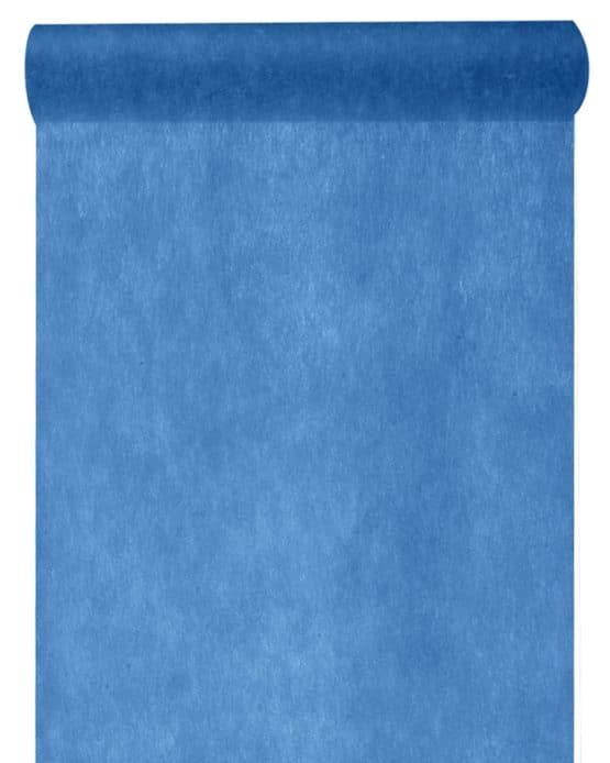 Vlies-Tischläufer BUDGET 30 cm breit, marineblau, 10 m Rolle - dekovlies, tischlaeufer, budget
