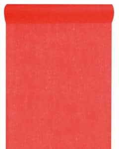 Vlies Tischlaeufer 30cm rot (2810_7) -
